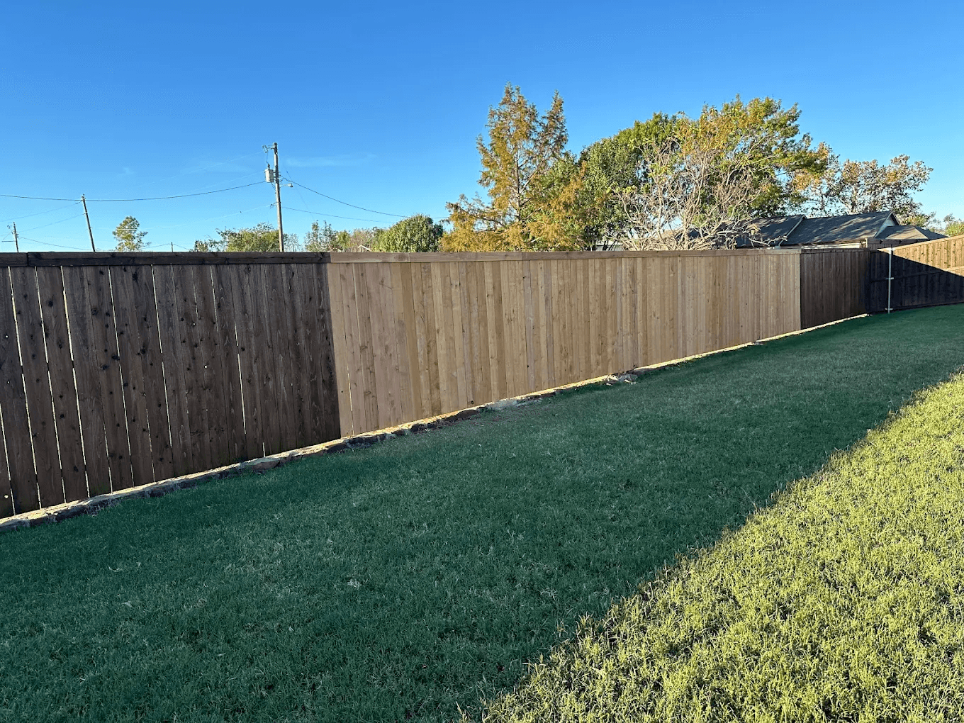 Fence repair service in DFW